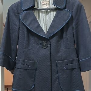 Nanette Lepore Navy Jacket